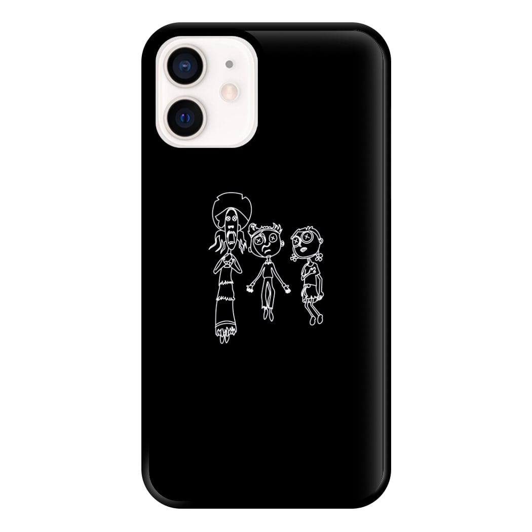 Cor Outline Phone Case for iPhone 13 Mini