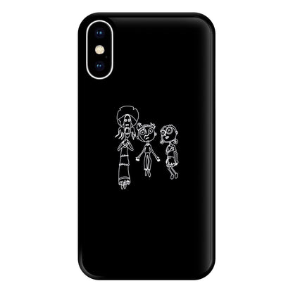 Cor Outline Phone Case for iPhone XS Max
