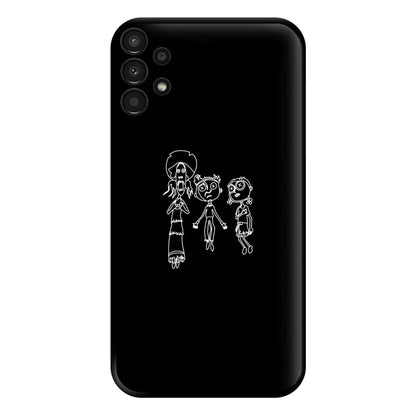 Cor Outline Phone Case for Galaxy A13