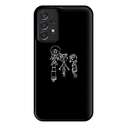 Cor Outline Phone Case for Galaxy A52 / A52s