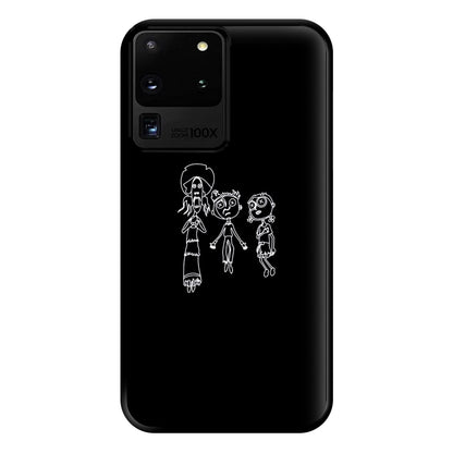 Cor Outline Phone Case for Galaxy S20 Ultra