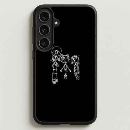 Cor Outline Phone Case for Galaxy S25FE
