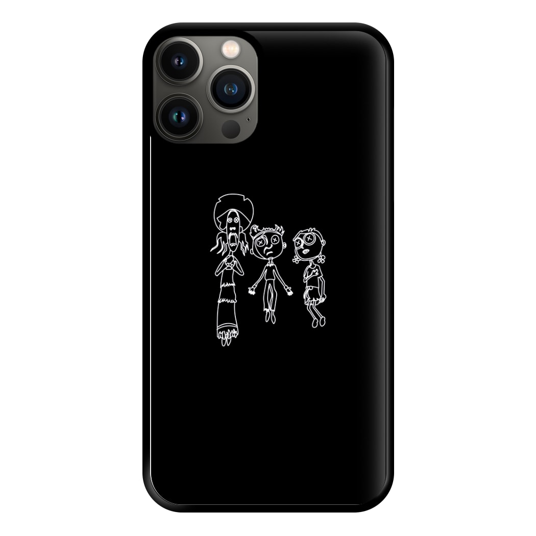 Cor Outline Phone Case for iPhone 13 Pro Max