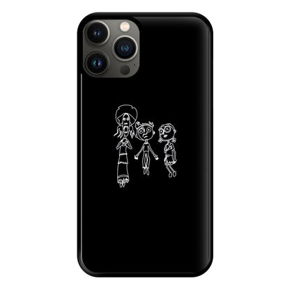Cor Outline Phone Case for iPhone 13 Pro Max