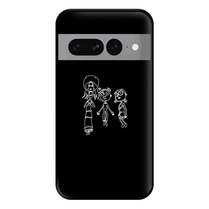 Cor Outline Phone Case for Google Pixel 7 Pro