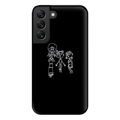 Cor Outline Phone Case for Galaxy S22 Plus