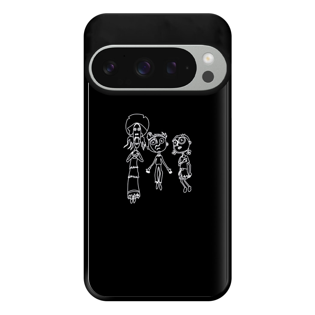 Cor Outline Phone Case for Google Pixel 9 Pro XL