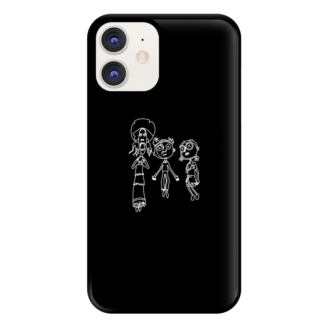 Cor Outline Phone Case for iPhone 11