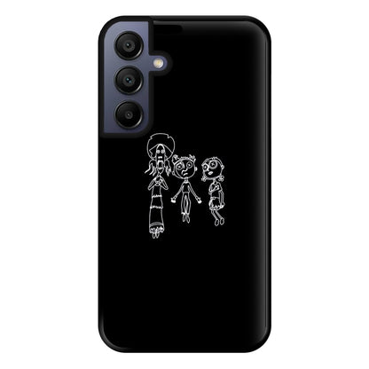 Cor Outline Phone Case for Galaxy A15