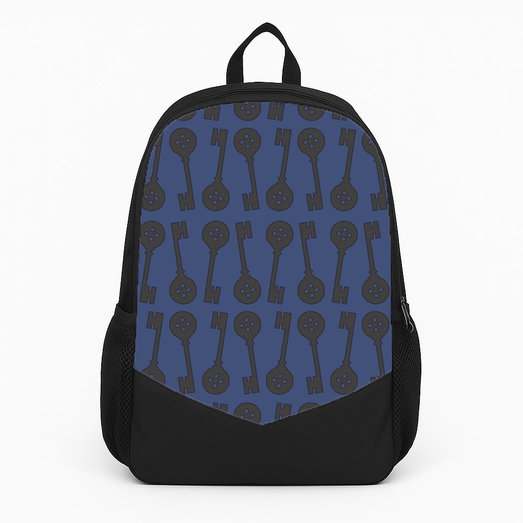Key Pattern Backpack