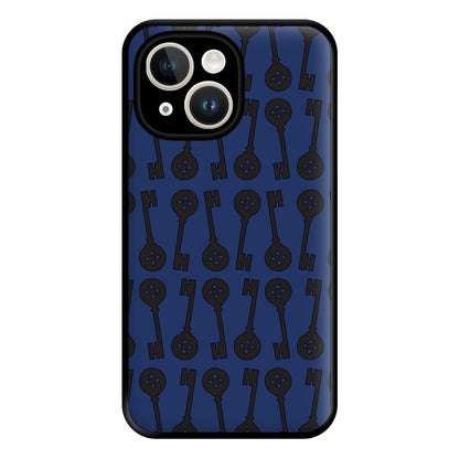 Key Pattern Phone Case for iPhone 14 Plus