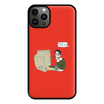 Are You Winning Dad Phone Case for iPhone 13