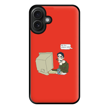 Are You Winning Dad Phone Case for iPhone 16 Plus