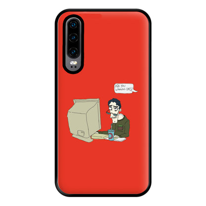 Are You Winning Dad Phone Case for Huawei P30