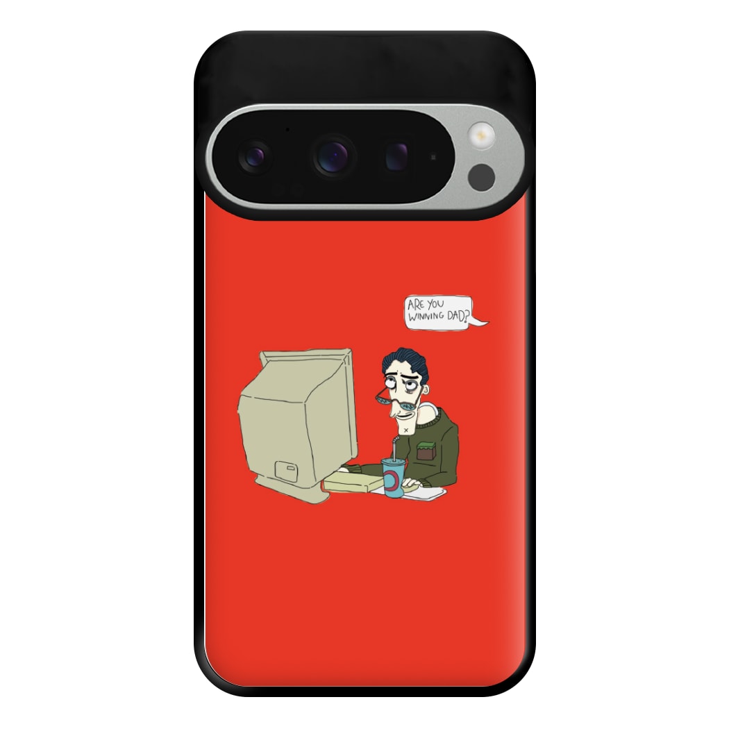 Are You Winning Dad Phone Case for Google Pixel 9 Pro XL