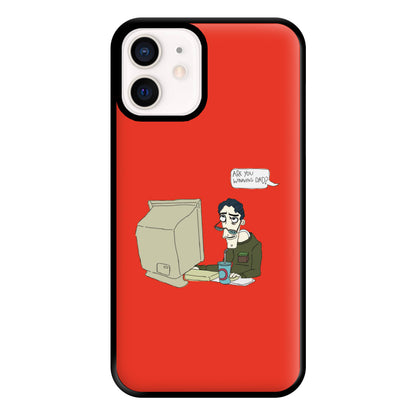 Are You Winning Dad Phone Case for iPhone 13 Mini