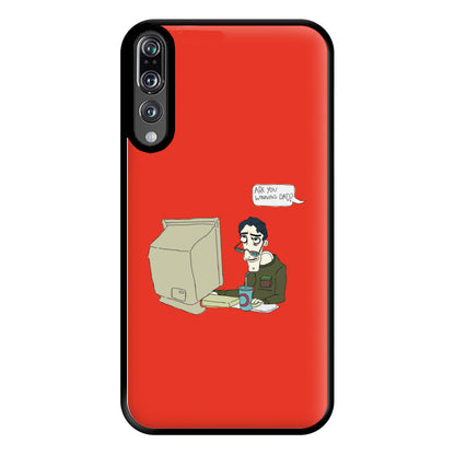 Are You Winning Dad Phone Case for Huawei P20 Pro