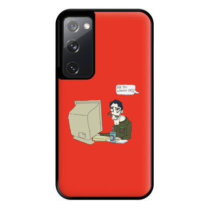 Are You Winning Dad Phone Case for Galaxy S20FE