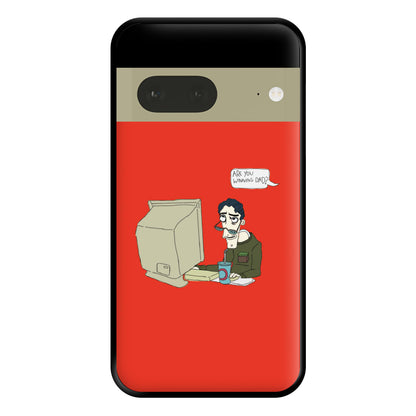 Are You Winning Dad Phone Case for Google Pixel 7a