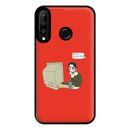 Are You Winning Dad Phone Case for Huawei P30 Lite