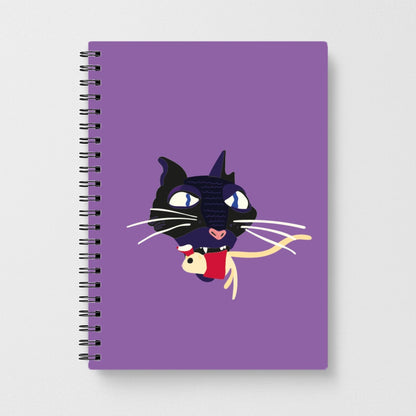 Mouse Eating Notebook