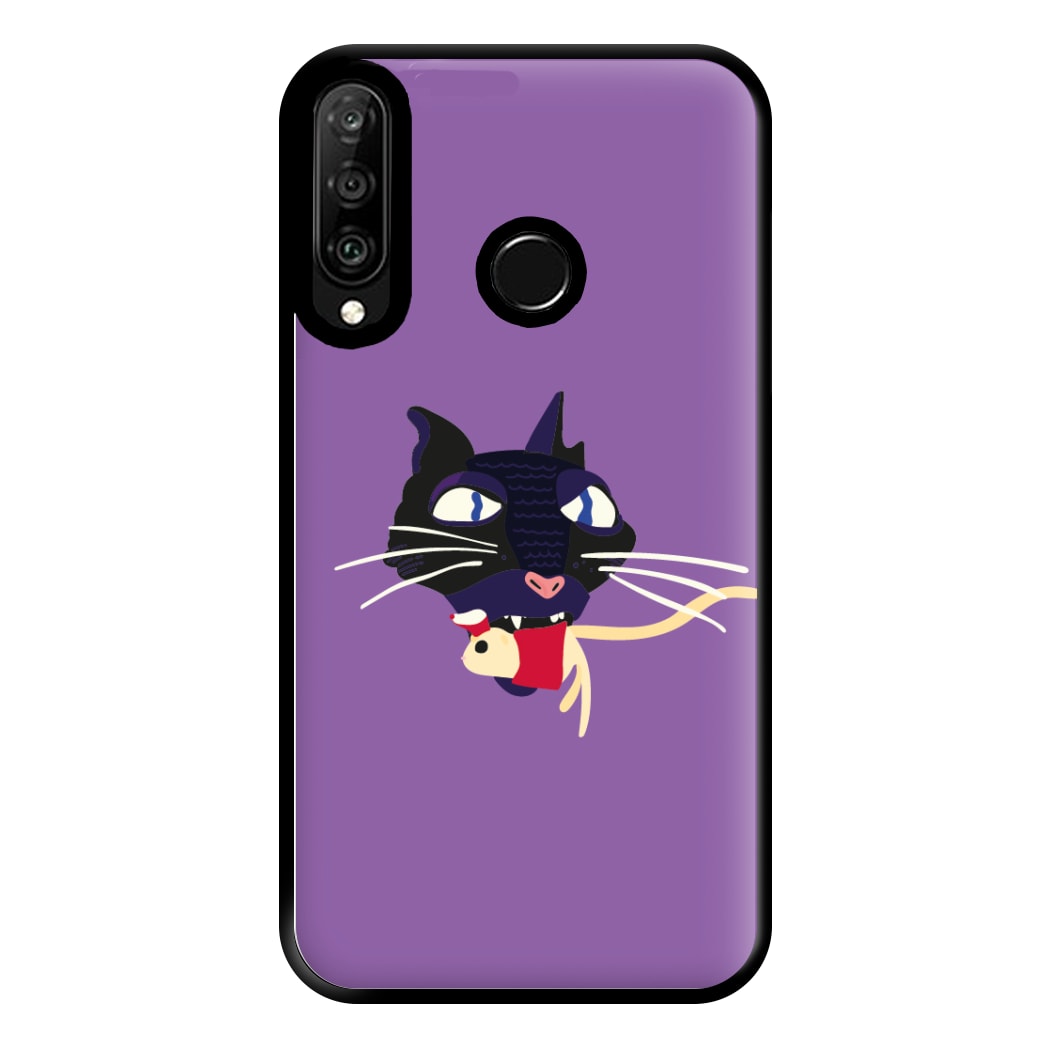 Mouse Eating Phone Case for Huawei P30 Lite