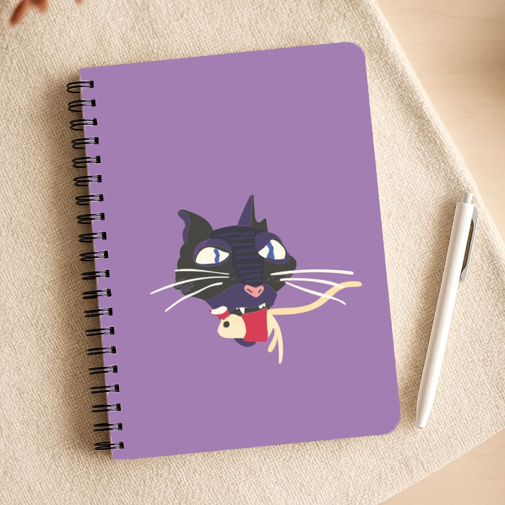 Mouse Eating Notepad