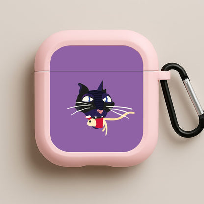 Mouse Eating Pink AirPods Case