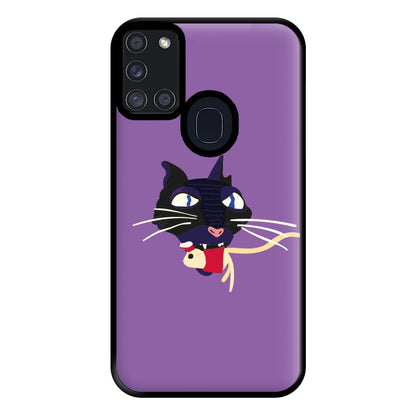 Mouse Eating Phone Case for Galaxy A21s
