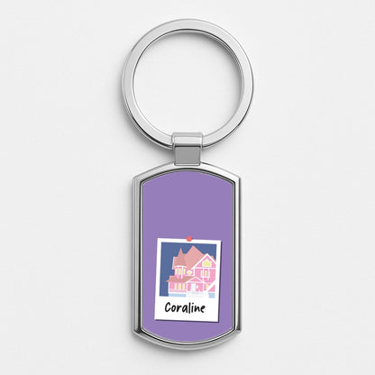 House Silver Keyring
