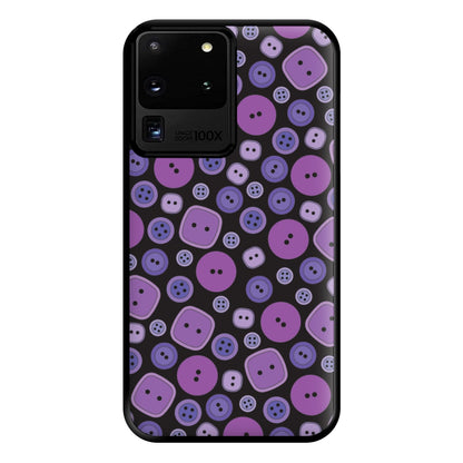 Button Pattern Phone Case for Galaxy S20 Ultra
