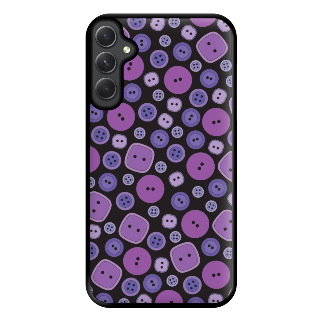 Button Pattern Phone Case for Galaxy A54