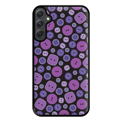 Button Pattern Phone Case for Galaxy A54