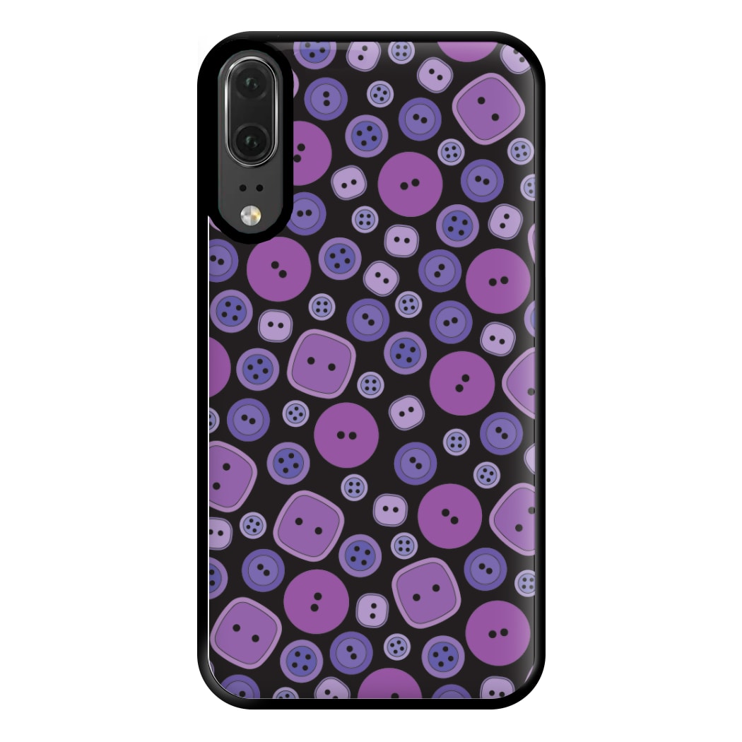 Button Pattern Phone Case for Huawei P20