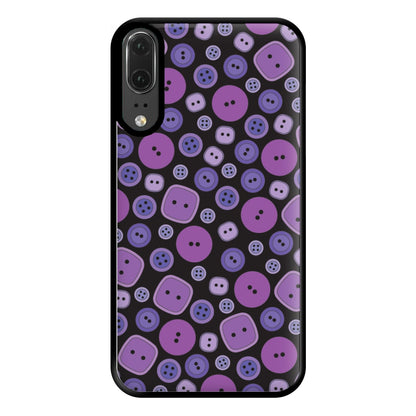 Button Pattern Phone Case for Huawei P20
