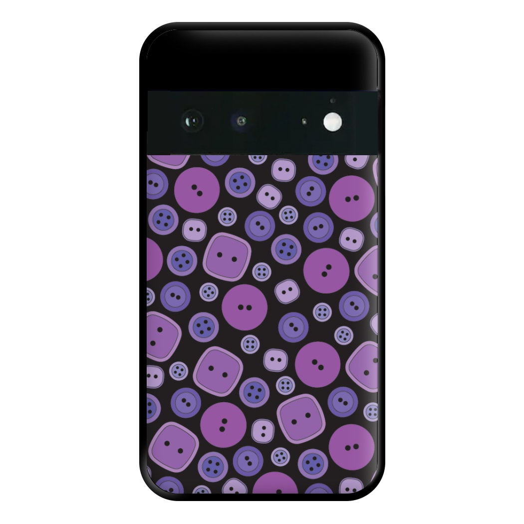 Button Pattern Phone Case for Google Pixel 6a