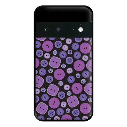 Button Pattern Phone Case for Google Pixel 6a