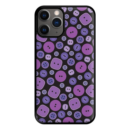 Button Pattern Phone Case for iPhone 12 Pro Max
