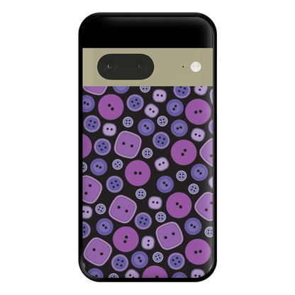Button Pattern Phone Case for Google Pixel 7a