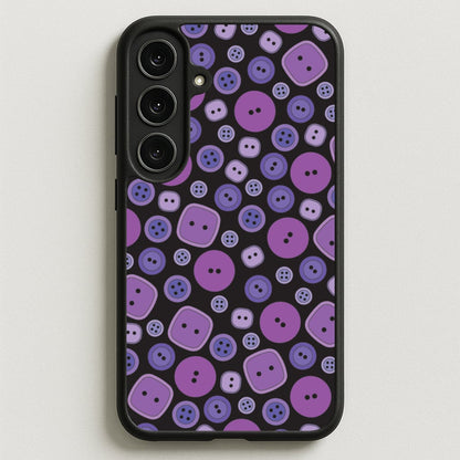 Button Pattern Phone Case for Galaxy S25FE