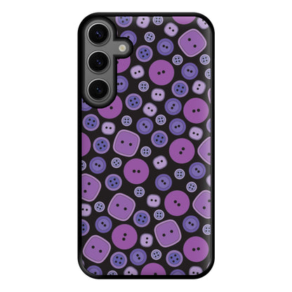Button Pattern Phone Case for Galaxy S23FE