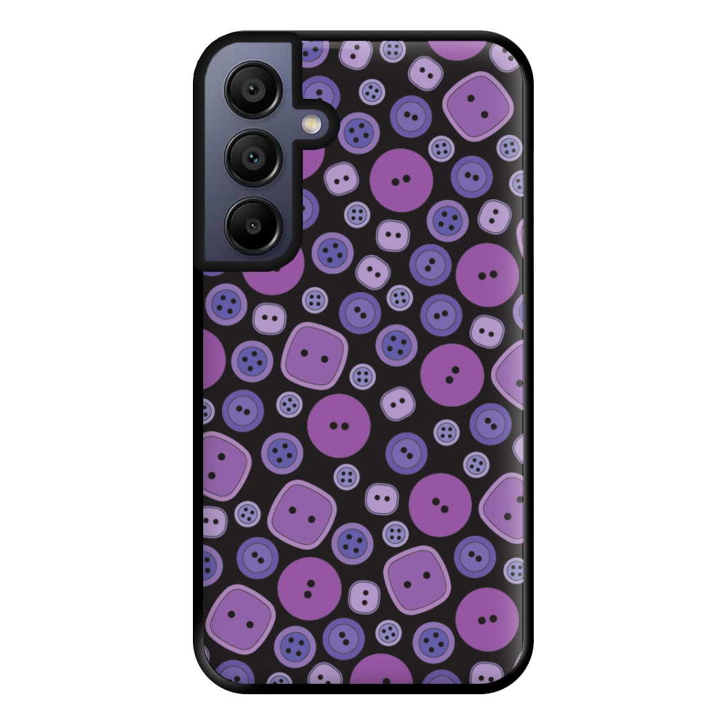 Button Pattern Phone Case for Galaxy A15