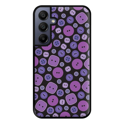 Button Pattern Phone Case for Galaxy A15