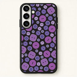 Button Pattern Phone Case for Galaxy S26 Plus
