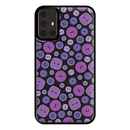 Button Pattern Phone Case for Galaxy A71