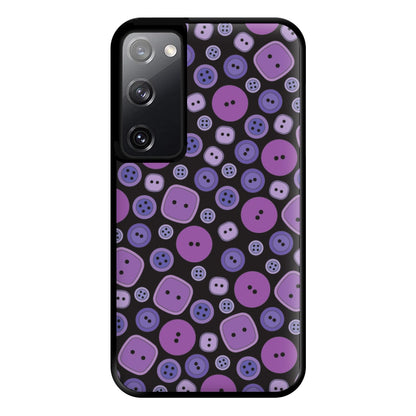 Button Pattern Phone Case for Galaxy S20