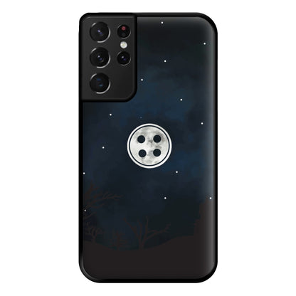 Button Phone Case for Galaxy S21 Ultra
