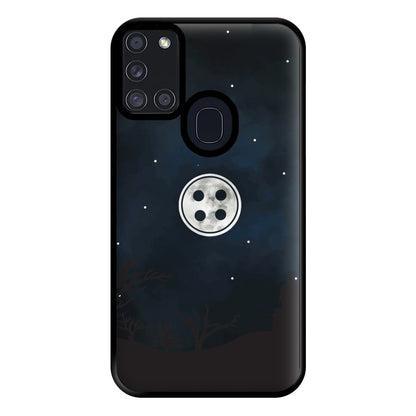 Button Phone Case for Galaxy A21s
