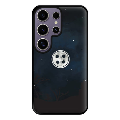 Button Phone Case for Galaxy S25 Ultra
