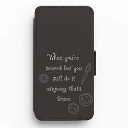 That's Brave Flip / Wallet Phone Case